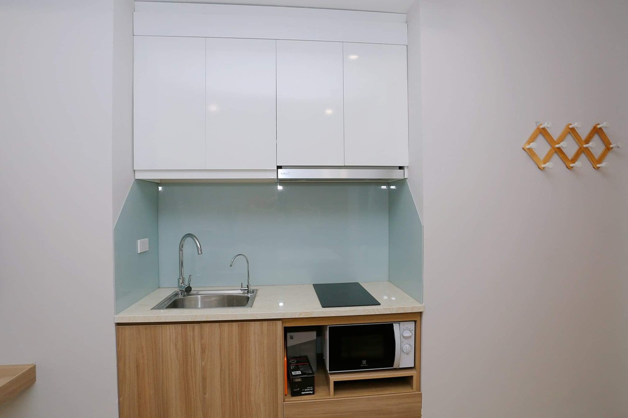 Cho thuê căn hộ dịch vụ studio giá rẻ, đầy đủ nội thất ở 12 Đào Tấn