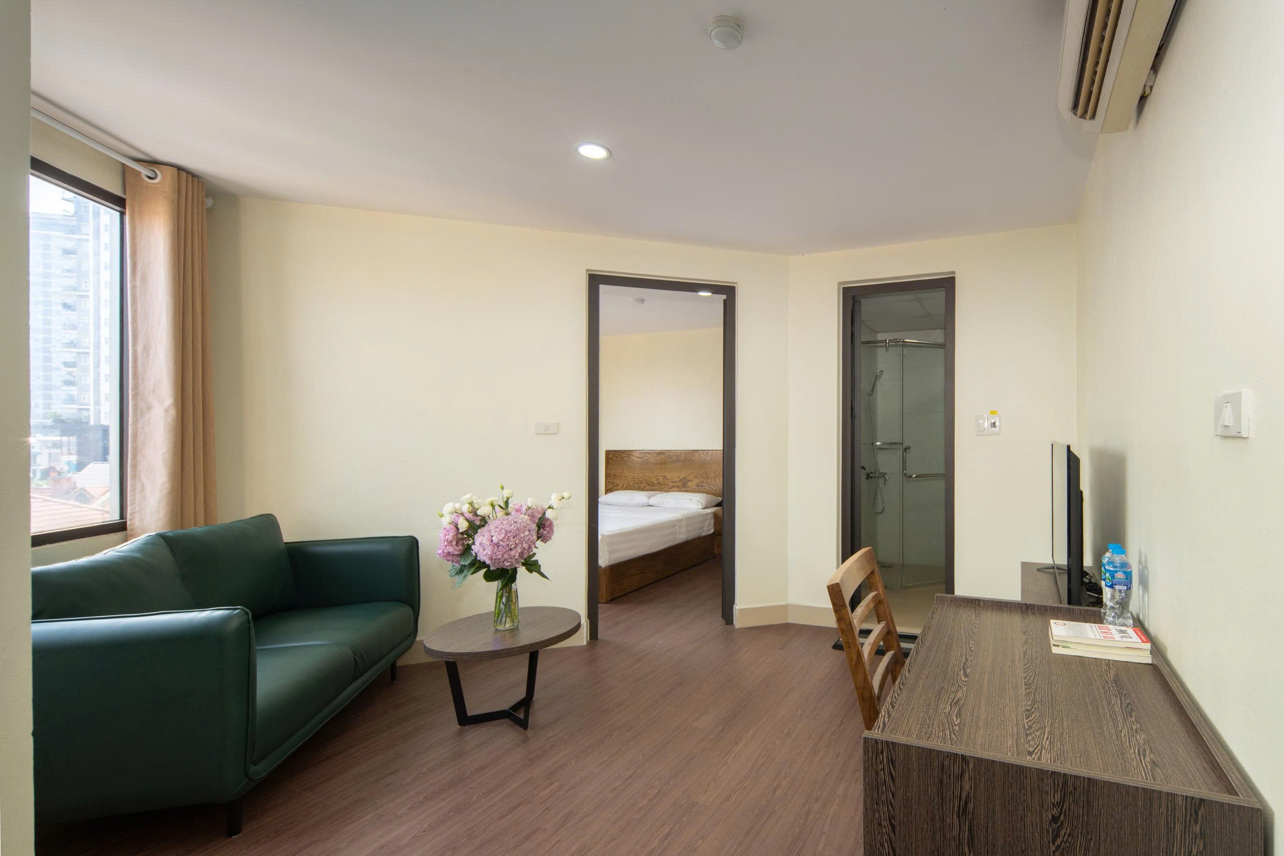 Cho Thuê Căn Hộ Dịch Vụ 1 Ngủ Đầy Đủ Nội Thất Ở Trung Kính, Cầu Giấy