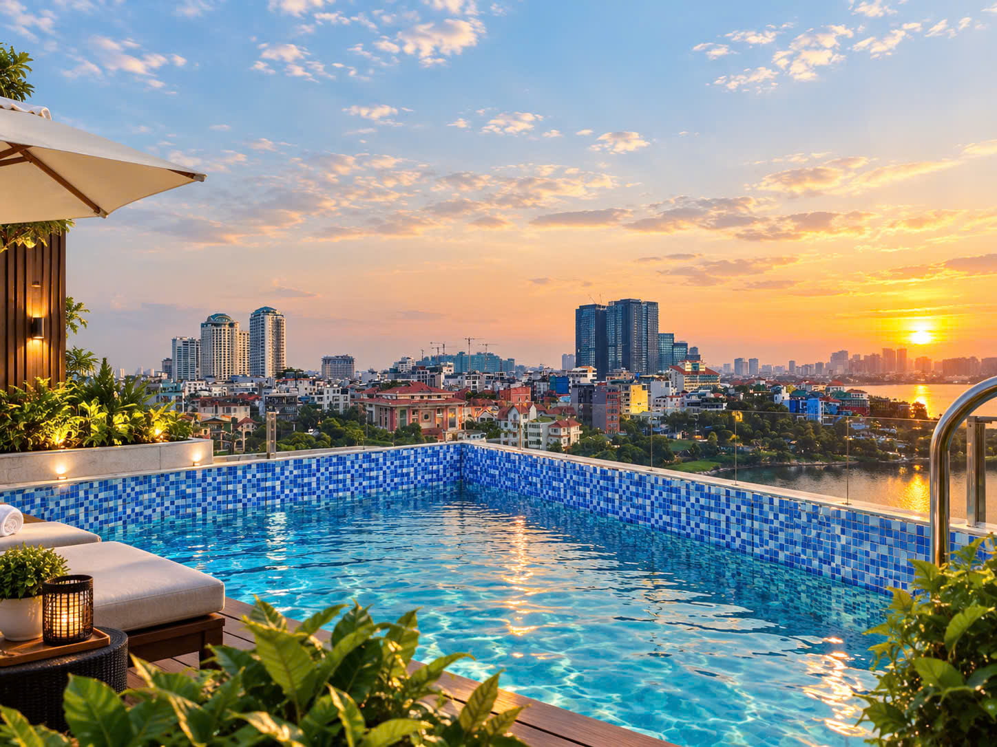 Căn hộ dịch vụ 1N1K view Hồ Tây – Ngõ 333 Âu Cơ, Tây Hồ
