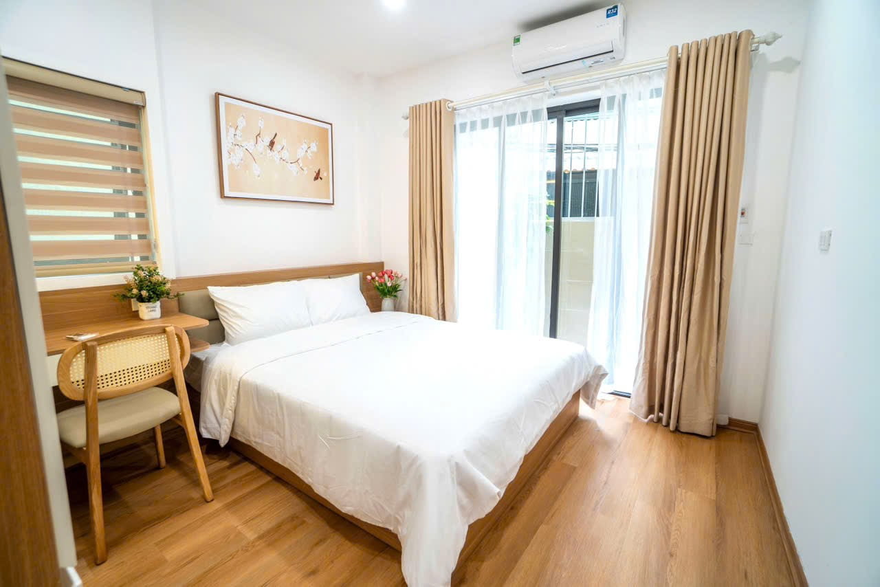 Căn Hộ 2 Phòng Ngủ Giá Hợp Lý Tại Đào Tấn Full Nội Thất Gỗ