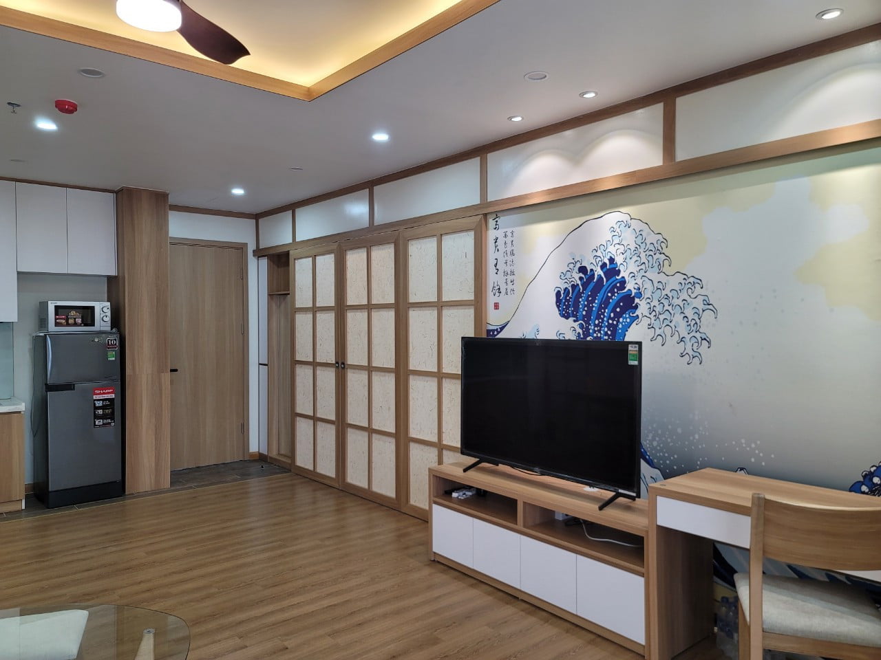 Căn Hộ 1 Phòng Ngủ Phong Cách Nhật Tại Linh Lang Gần Tomibun