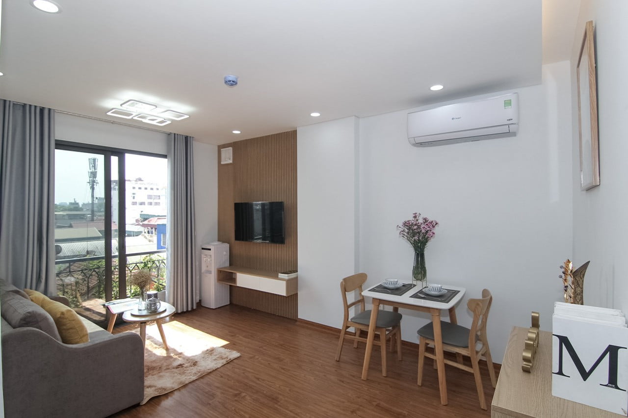 Căn Hộ Studio Tiện Nghi Tại Linh Lang Chỉ Cần Xách Vali Vào Ở