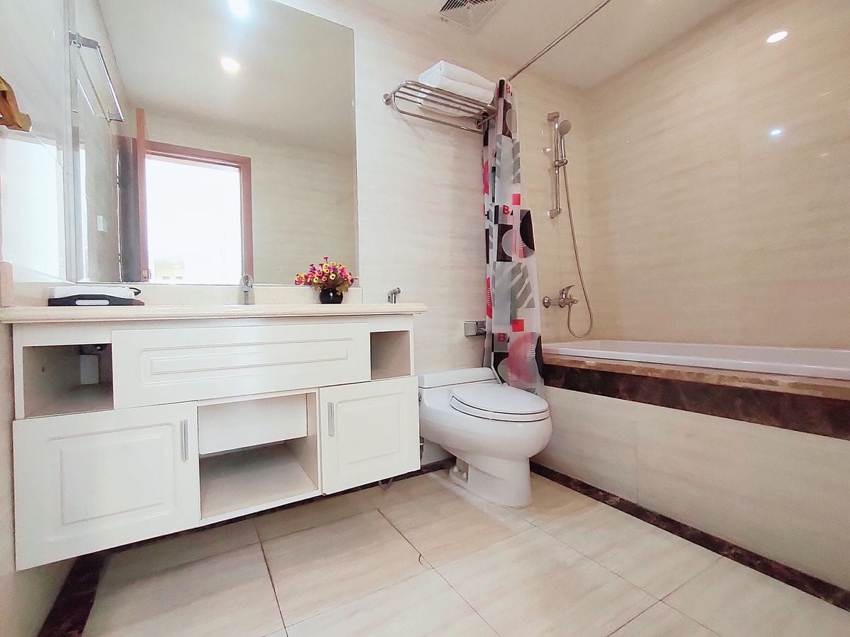 Căn hộ dịch vụ 1 phòng ngủ đối diện hồ Ngọc Khánh gần Đại sứ quán Nhật