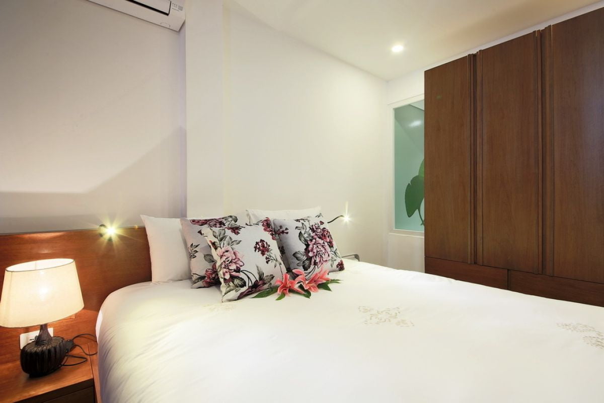 Cho thuê căn hộ dịch vụ Ba Đình, 1 phòng ngủ rộng 40m2 tại 36 Đào Tấn