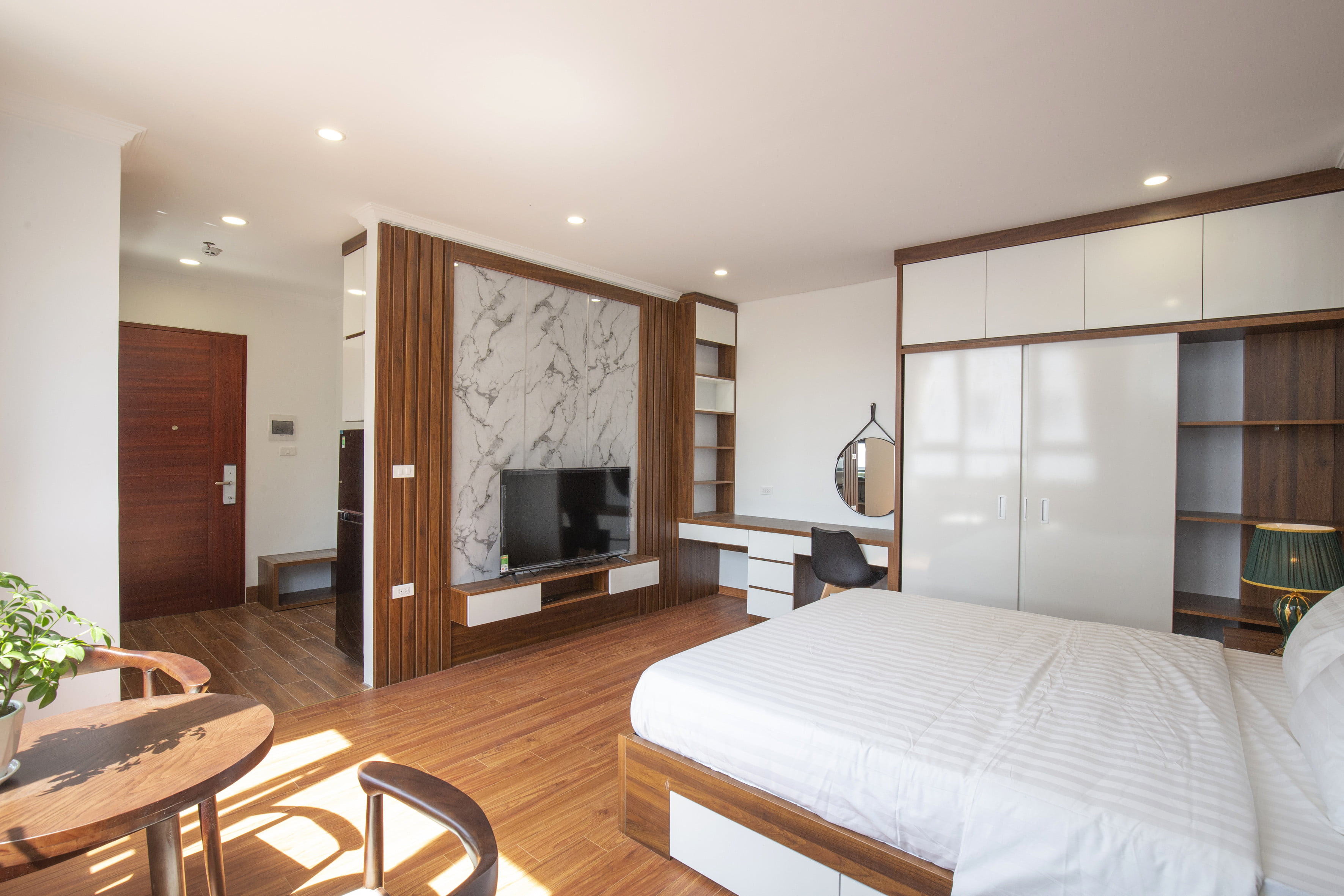 Căn studio 45m² tại Linh Lang – Ngập tràn ánh sáng, tiện nghi và thoải mái