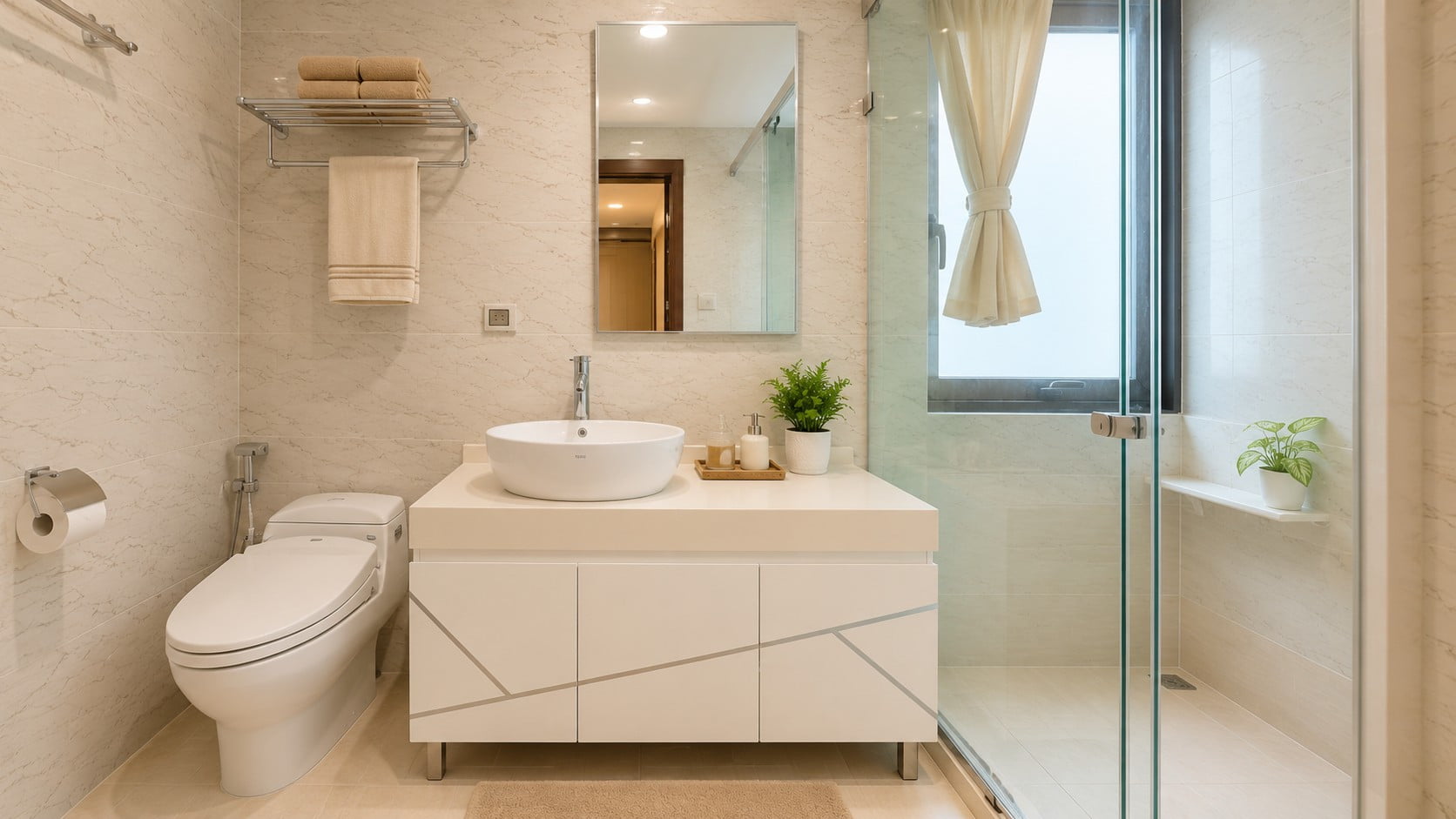 Căn hộ cao cấp 2 phòng ngủ 120m² View hồ Full tiện nghi Central Heating
