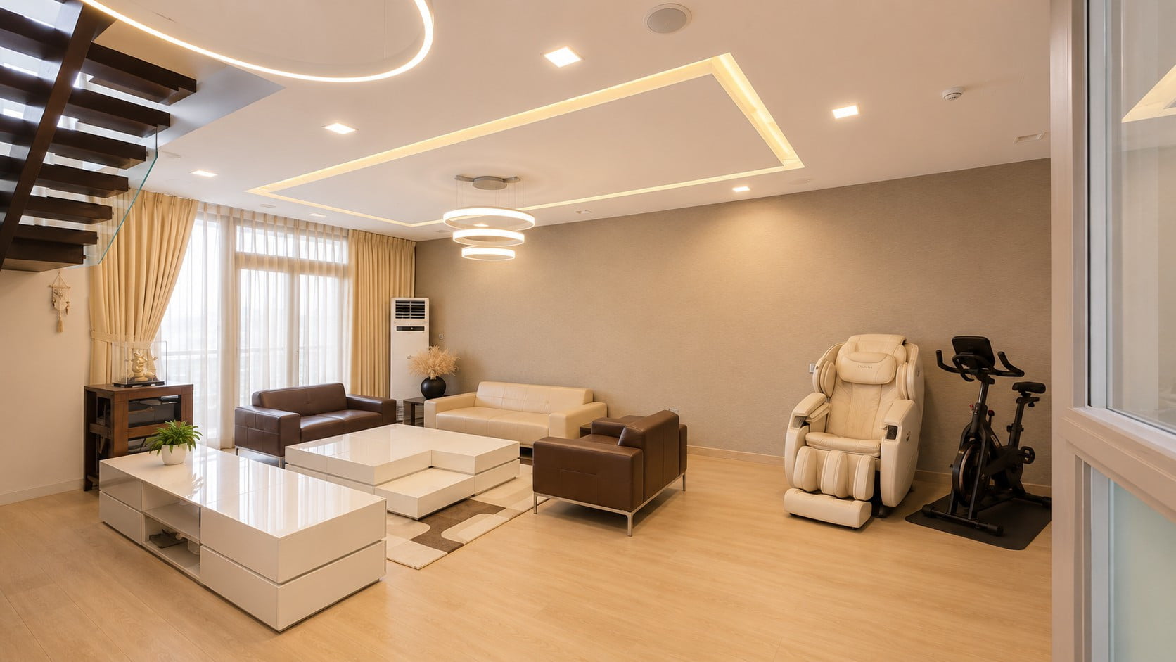 Căn hộ cao cấp 2 phòng ngủ 120m² View hồ Full tiện nghi Central Heating