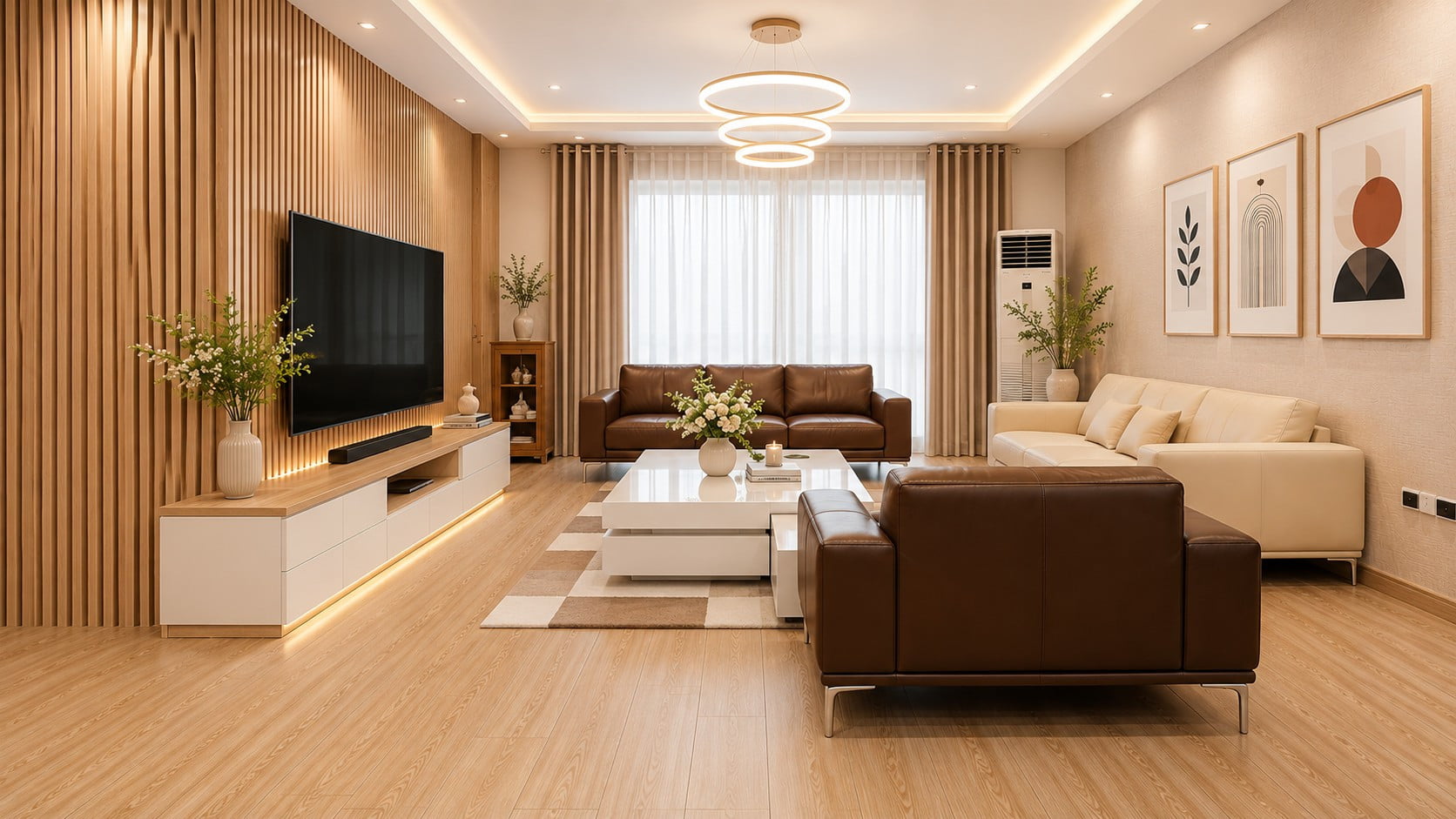 Căn hộ cao cấp 2 phòng ngủ 120m² View hồ Full tiện nghi Central Heating