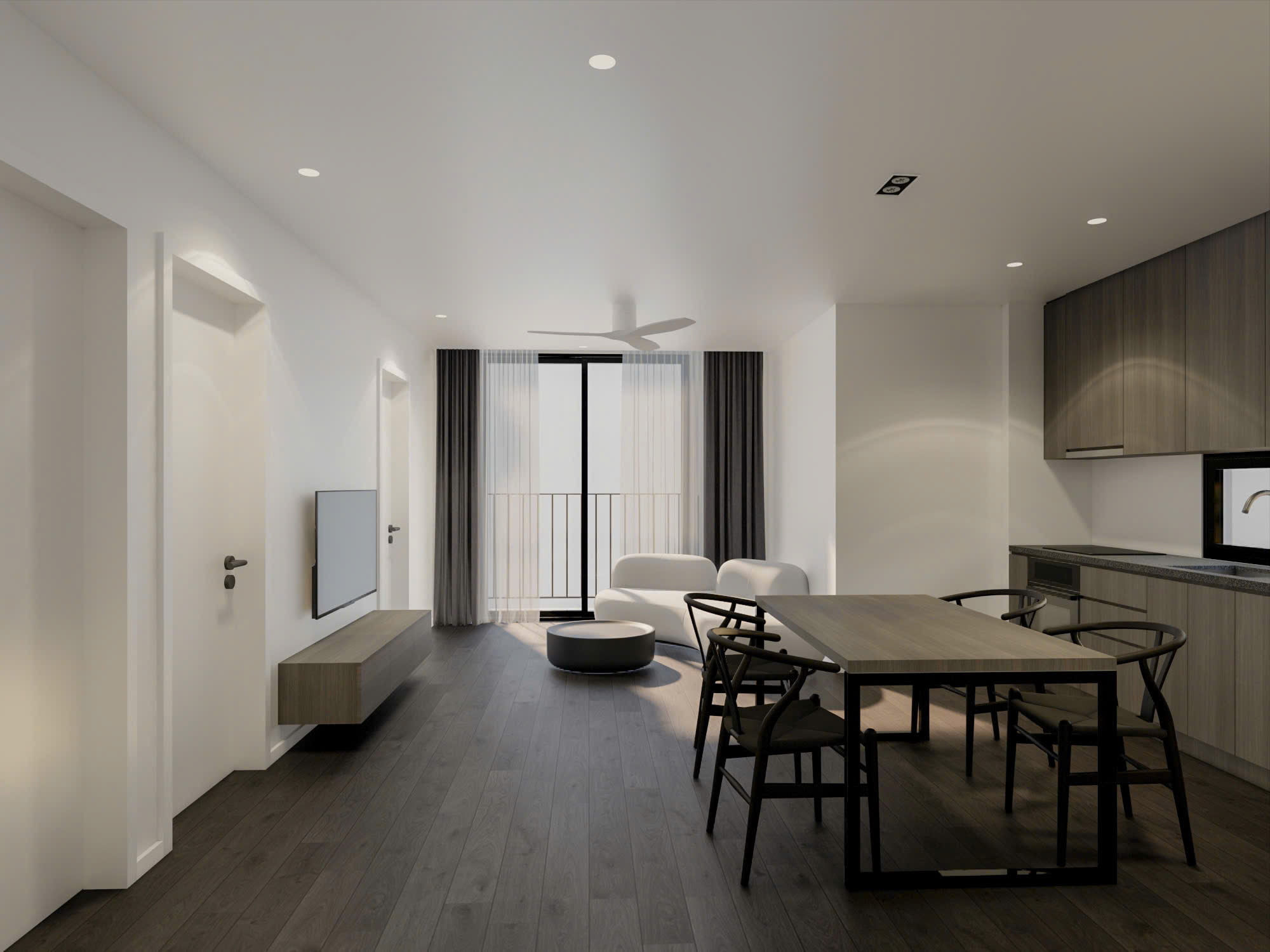 CĂN HỘ 2PN 90M² – NHÀ MỚI TINH – FULL NỘI THẤT – CÓ MÁY RỬA BÁT